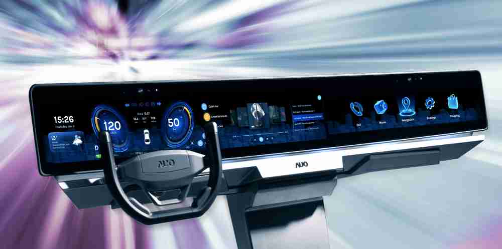 尊龙集团开拓前瞻显示技术创新应用，，，结合优异整合设计能力，，，，开发智能车载FIDM Plus一体化显示方案，，，让驾驶操作与车内娱乐体验再进化