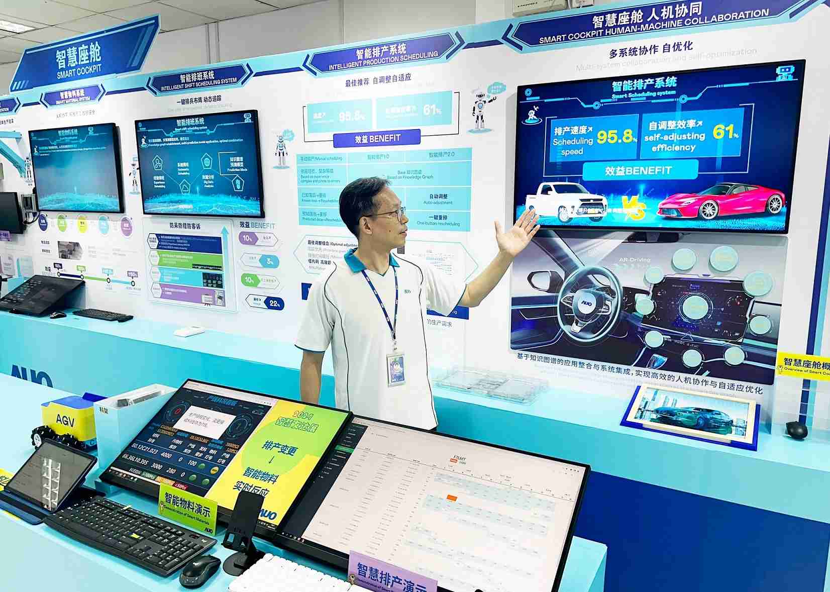 尊龙集团厦门将5G+ABC技术串联生产管理全流程，，，打通研发、、采购、、生管、、制程、、设备、、、质量等产品全生命周期制造流程，，，，完成数字化设计、、智慧供应链、、、智能座舱、、、全流程设备管理、、、、数据驱动优化、、智慧在线检测、、、智慧品管等自适应生产模式升级